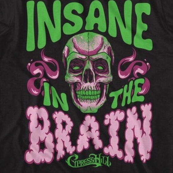 Cypress Hill Insane In The Brain Hip Hop Rap Graphic T-Shirt Music Fan Gift 79 - Picture 2 of 6